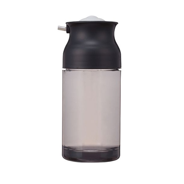 台和 卓上用品 プッシュワンW 140ml 黒 PU-10-BK 1個（ご注文単位1個）【直送品】