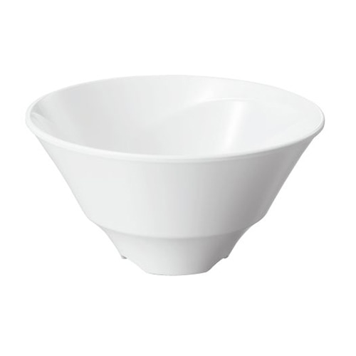 台和 メラミン食器 スパイラル ライスボール 白 BY-380-W 1枚(ご注文単位1枚)【直送品】