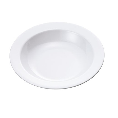 台和 メラミン食器　Fサラダボール 白 BY-756-W 1枚（ご注文単位1枚）【直送品】