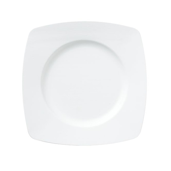 台和 メラミン食器　CORE　23cmスクエアプレート ボーンホワイトMT BY-49-BWM 1枚（ご注文単位1枚）【直送品】