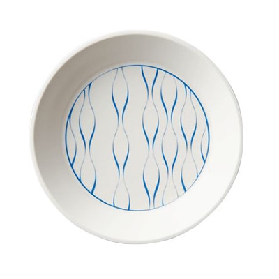 台和 メラミン食器　15cmプレート 吉粋 BY-53-KISB 1枚（ご注文単位1枚）【直送品】