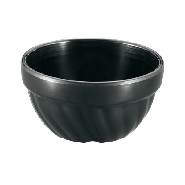 台和 メラミン食器　パズル　8cm　ネジコバチ 黒 CH-620-BK 1枚（ご注文単位1枚）【直送品】