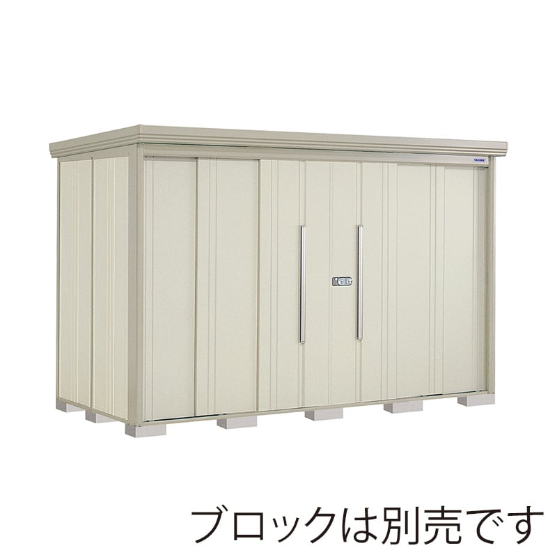 田窪工業所 中・大型物置 Mr.ストックマン ダンディ 一般型 標準屋根 背面棚 ND-3215W ムーンホワイト 1台（ご注文単位1台）【直送品】