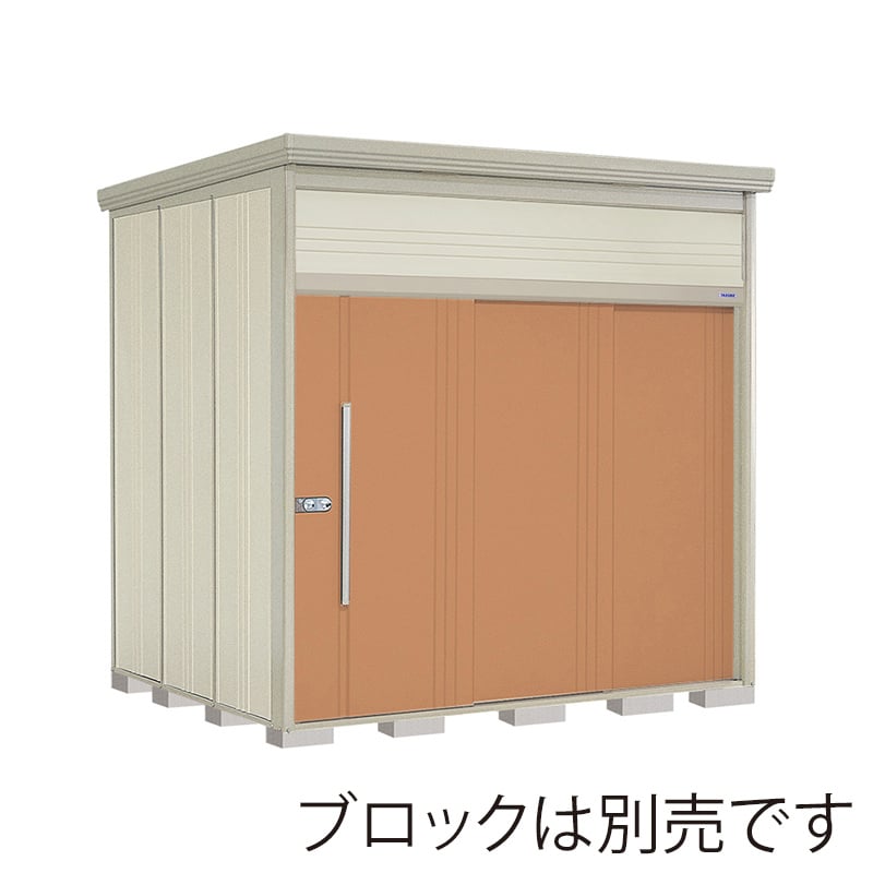 田窪工業所 中・大型物置 Mr.トールマン ダンディ 一般型 標準屋根 JN-2522T トロピカルオレンジ 1台（ご注文単位1台）【直送品】