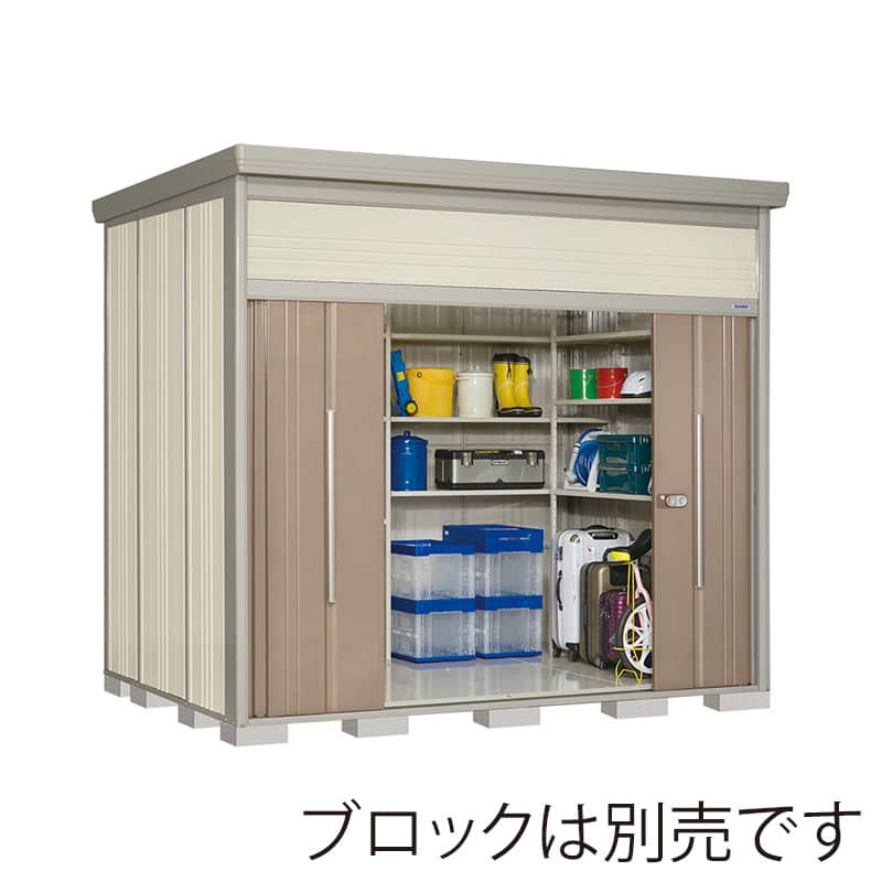 田窪工業所 中・大型物置 Mr.トールマン ダンディ 多雪型 標準屋根 JN-S2919B カーボンブラウン 1台（ご注文単位1台）【直送品】