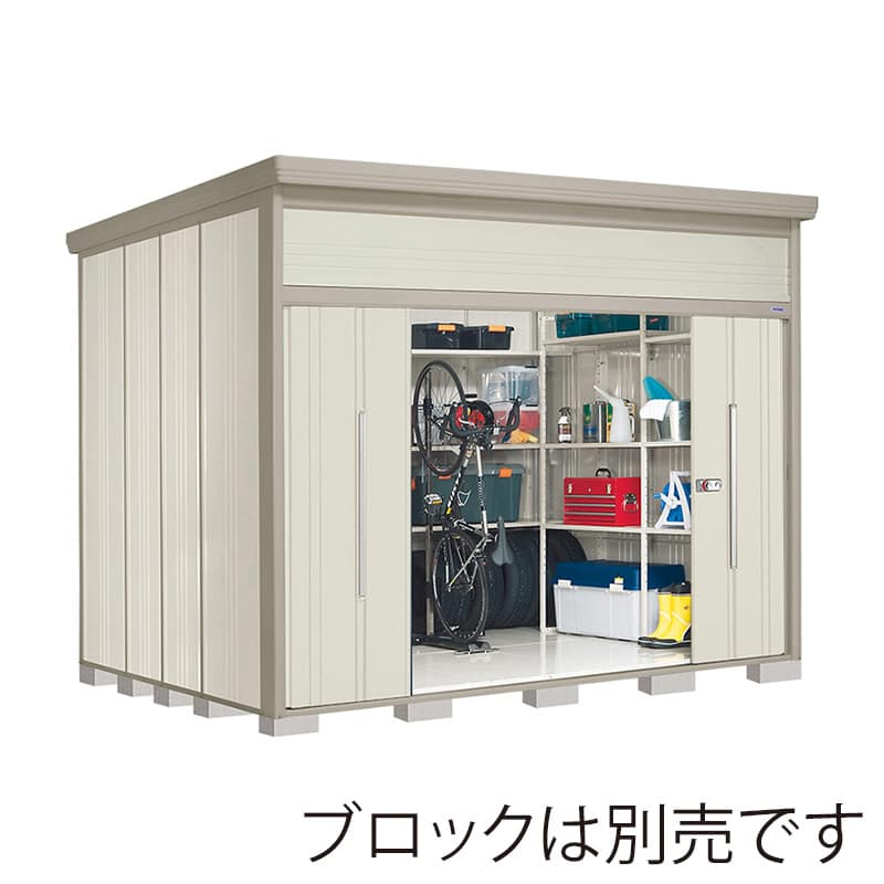 田窪工業所 中・大型物置 Mr.トールマン ダンディ 一般型 標準屋根 JN-3226W ムーンホワイト 1台（ご注文単位1台）【直送品】