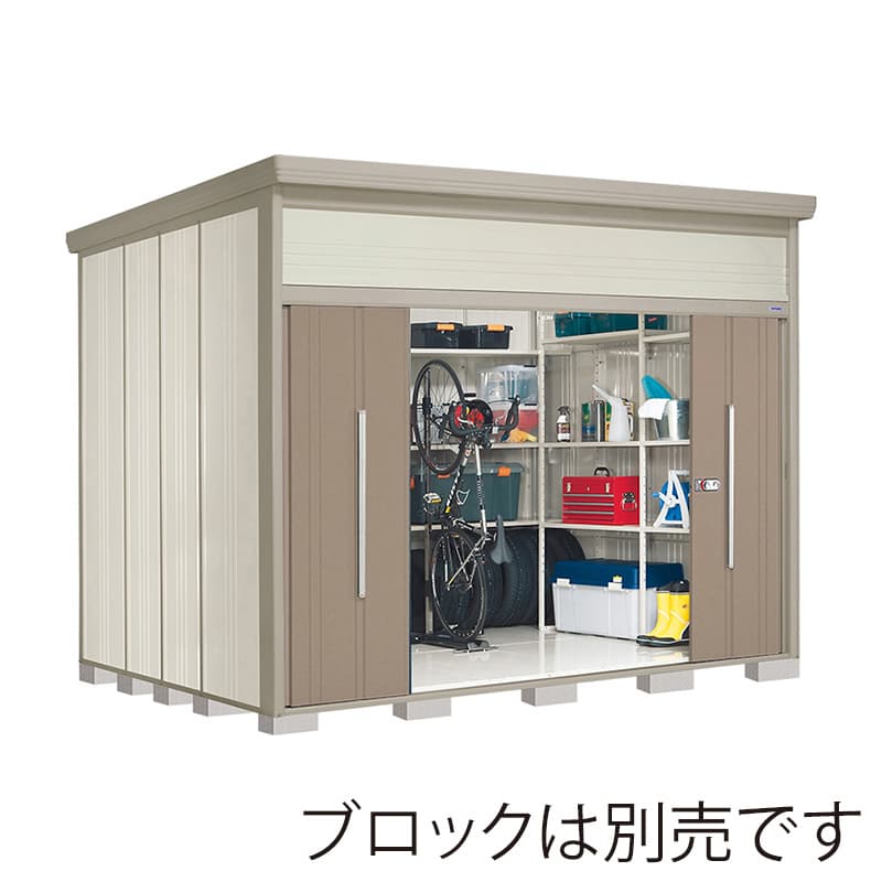 田窪工業所 中・大型物置 Mr.トールマン ダンディ 多雪型 結露減少屋根 JN-SZ3226B カーボンブラウン 1台（ご注文単位1台）【直送品】