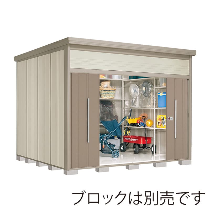 田窪工業所 中・大型物置 Mr.トールマン ダンディ 多雪型 結露減少屋根 JN-SZ3229B カーボンブラウン 1台（ご注文単位1台）【直送品】