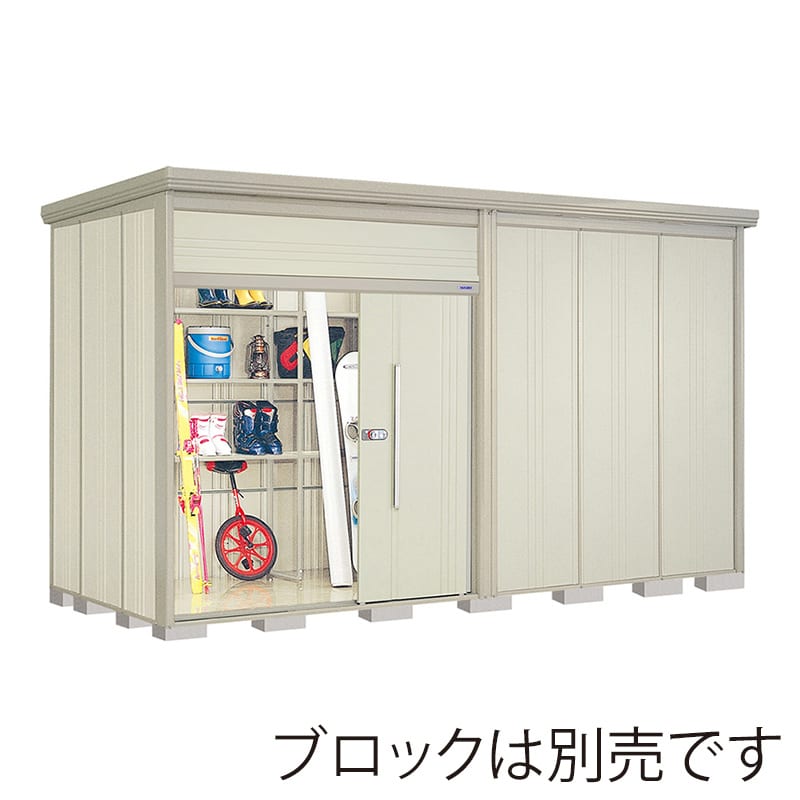 田窪工業所 中・大型物置 Mr.トールマン ダンディ 多雪型 標準屋根 JN-S4419W ムーンホワイト 1台（ご注文単位1台）【直送品】