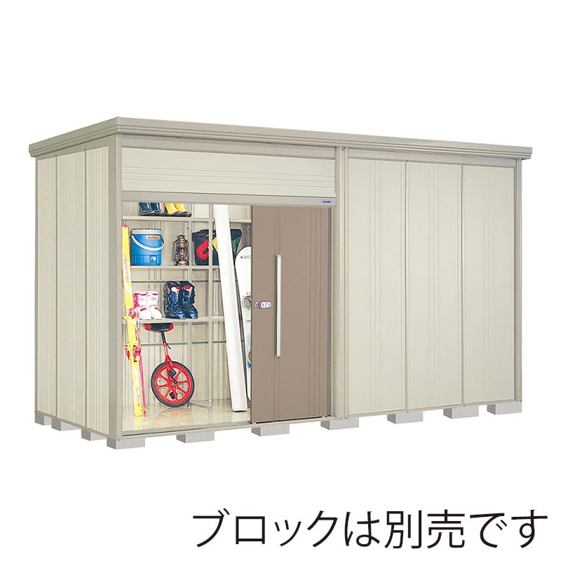 田窪工業所 中・大型物置 Mr.トールマン ダンディ 多雪型 標準屋根 JN-S4419B カーボンブラウン 1台（ご注文単位1台）【直送品】