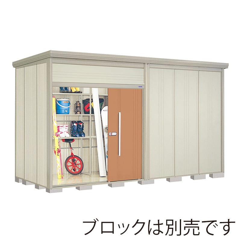 田窪工業所 中・大型物置 Mr.トールマン ダンディ 多雪型 結露減少屋根 JN-SZ4419T トロピカルオレンジ 1台（ご注文単位1台）【直送品】