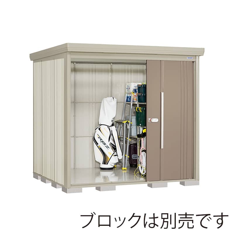 田窪工業所 中・大型物置 Mr.ストックマン ダンディ 多雪型 結露減少屋根 側面棚 ND-SZ2219YB カーボンブラウン 1台（ご注文単位1台）【直送品】