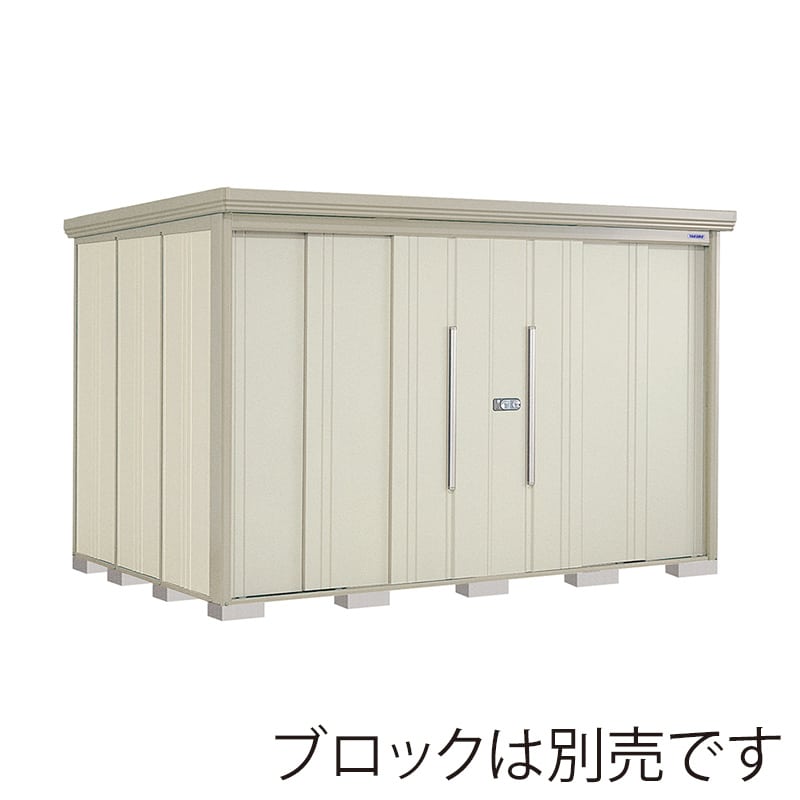 田窪工業所 中・大型物置 Mr.ストックマン ダンディ 多雪型 結露減少屋根 側面棚 ND-SZ3222YW ムーンホワイト 1台（ご注文単位1台）【直送品】