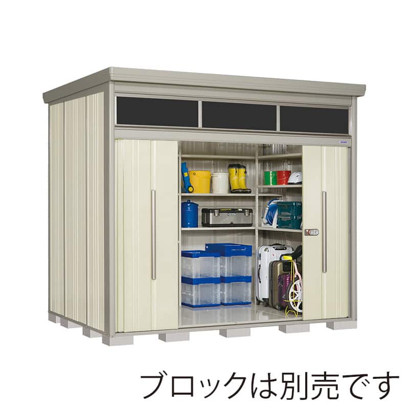 田窪工業所 中・大型物置 Mr.トールマン ブライト 一般型 標準屋根 JNA-2919W ムーンホワイト 1台（ご注文単位1台）【直送品】