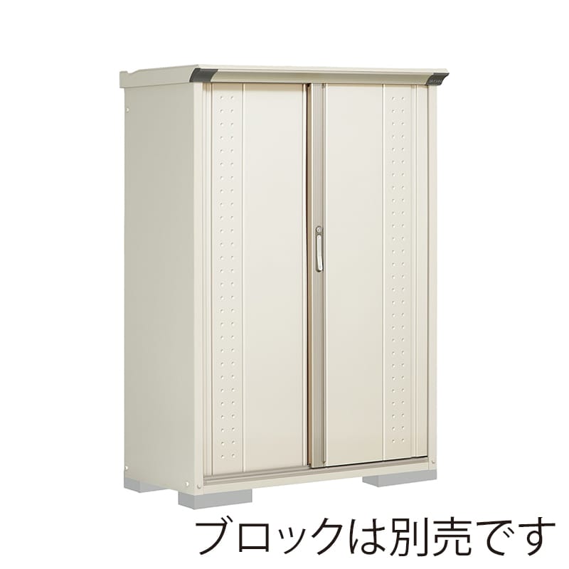 田窪工業所 小型物置 グランプレステージ ジャンプ 全面棚タイプ 本体ムーンホワイト GP-115BFMW ムーンホワイト 1台（ご注文単位1台）【直送品】
