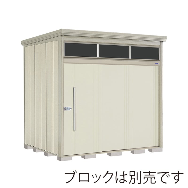 田窪工業所 中・大型物置 Mr.トールマン ブライト 多雪型 標準屋根 JNA-S2522W ムーンホワイト 1台（ご注文単位1台）【直送品】