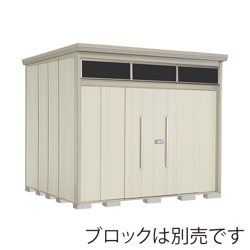 田窪工業所 中・大型物置 Mr.トールマン ブライト 一般型 標準屋根 JNA-2926W ムーンホワイト 1台（ご注文単位1台）【直送品】