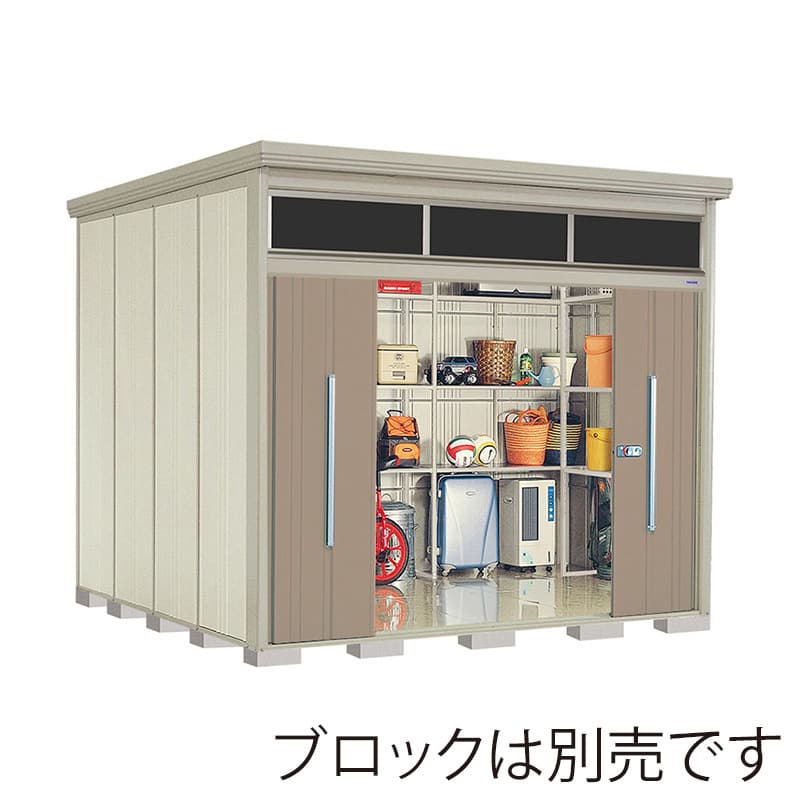 田窪工業所 中・大型物置 Mr.トールマン ブライト 一般型 結露減少屋根 JNA-Z2929B カーボンブラウン 1台（ご注文単位1台）【直送品】