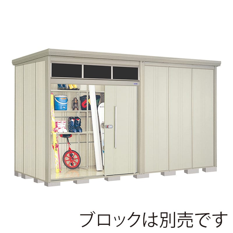 田窪工業所 中・大型物置 Mr.トールマン ブライト 一般型 結露減少屋根 JNA-Z4419W ムーンホワイト 1台（ご注文単位1台）【直送品】