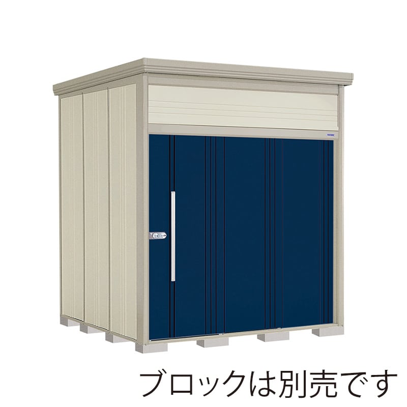 田窪工業所 中・大型物置 Mr.トールマン ダンディ 多雪型 結露減少屋根 背面棚 JN-SZ2222D ディープブルー 1台（ご注文単位1台）【直送品】