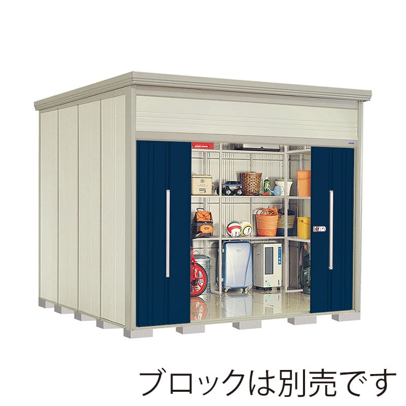 田窪工業所 中・大型物置 Mr.トールマン ダンディ 一般型 標準屋根 JN-2929D ディープブルー 1台（ご注文単位1台）【直送品】