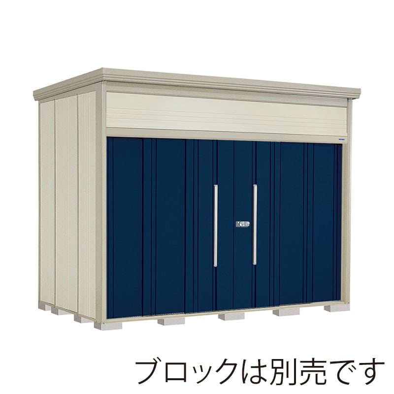 田窪工業所 中・大型物置 Mr.トールマン ダンディ 多雪型 結露減少屋根 背面棚 JN-SZ3219D ディープブルー 1台（ご注文単位1台）【直送品】