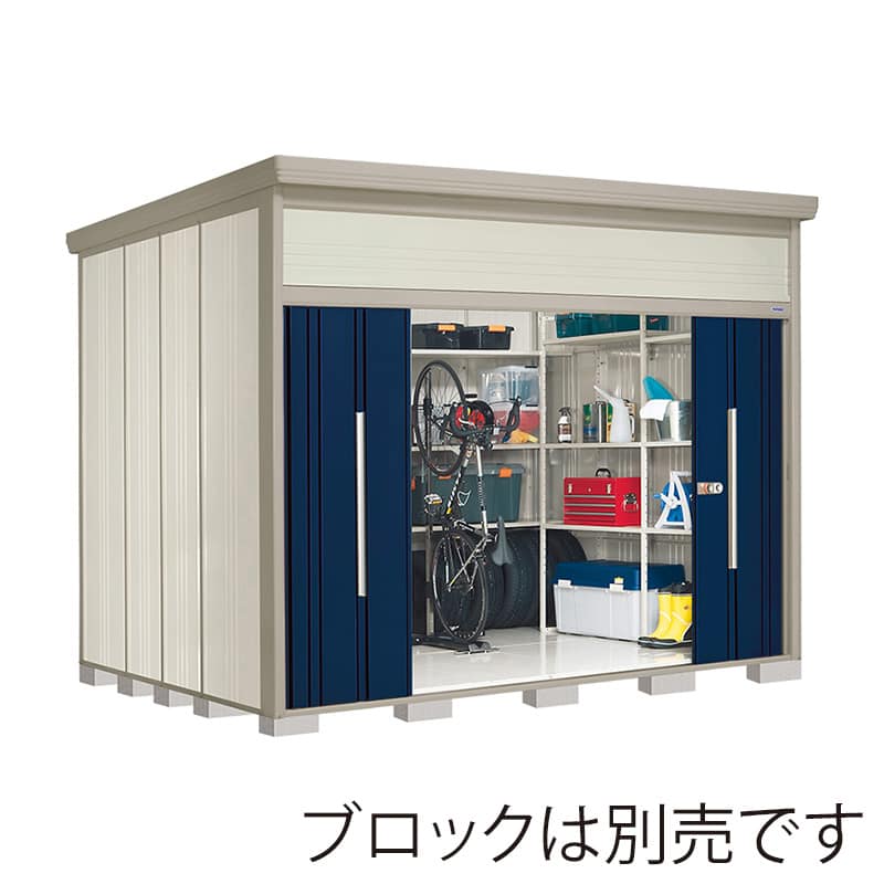田窪工業所 中・大型物置 Mr.トールマン ダンディ 多雪型 結露減少屋根 JN-SZ3226D ディープブルー 1台（ご注文単位1台）【直送品】
