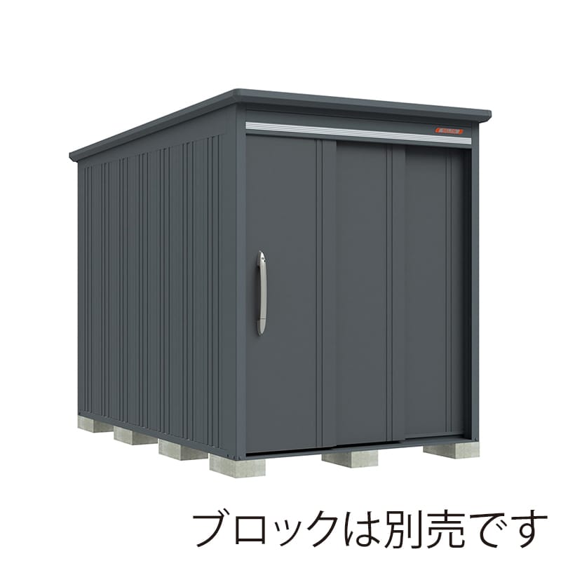 田窪工業所 中・大型物置 BELOS 豪雪型 標準屋根 棚なし B-G1730NGR ブルイッシュグレー 1台（ご注文単位1台）【直送品】