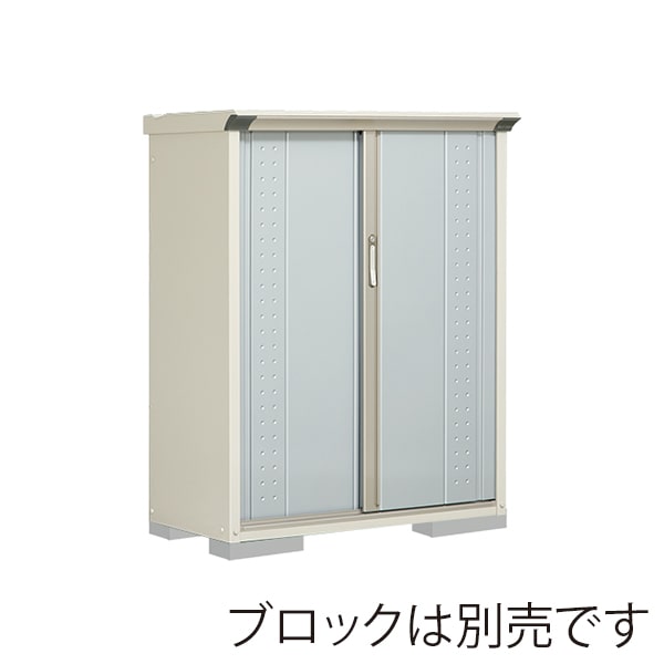 田窪工業所 小型物置 グランプレステージ ジャンプ 全面棚タイプ 本体ムーンホワイト GP-115CFLS ルミナスシルバー 1台（ご注文単位1台）【直送品】