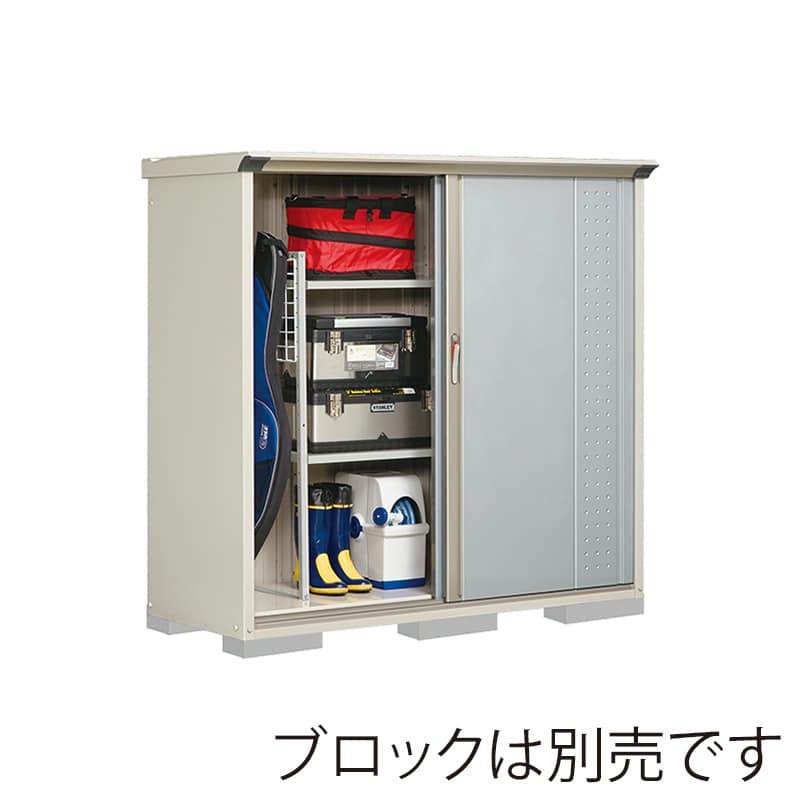 田窪工業所 小型物置 グランプレステージ ジャンプ たて置きタイプ 本体ムーンホワイト GP-176BTLS ルミナスシルバー 1台（ご注文単位1台）【直送品】