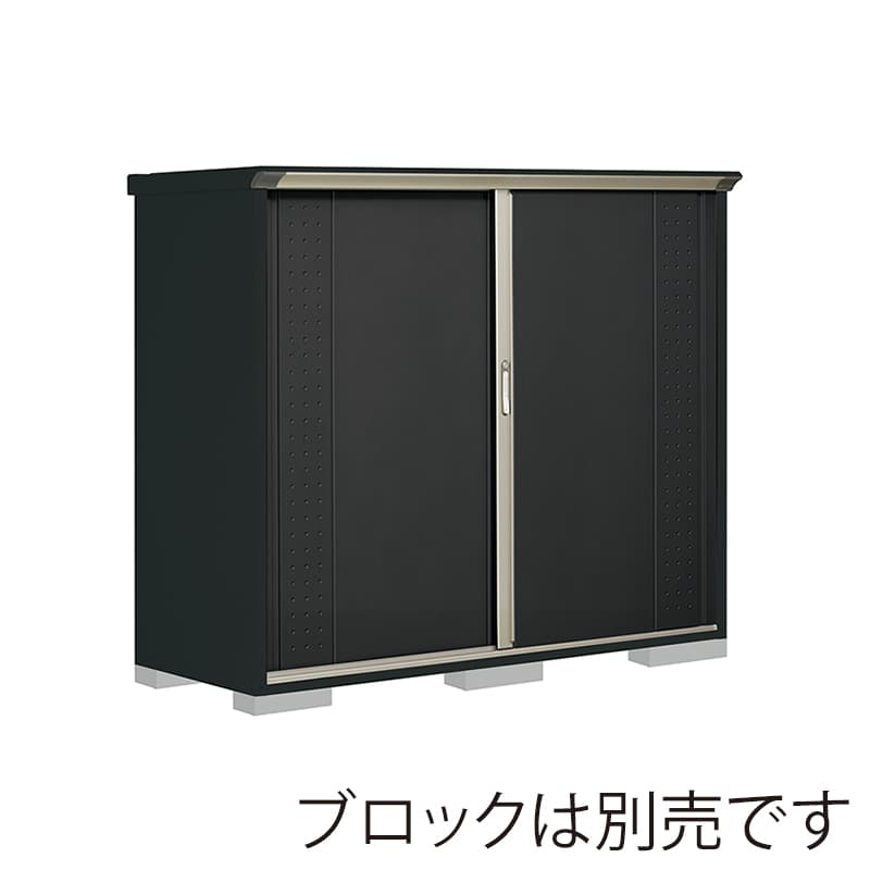 田窪工業所 小型物置 グランプレステージ ジャンプ 全面棚タイプ 本体アイボリーブラック GPY197BFYK アイボリーブラック 1台（ご注文単位1台）【直送品】