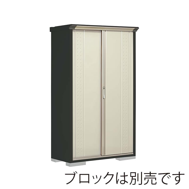 田窪工業所 小型物置 グランプレステージ ジャンプ たて置きタイプ 本体アイボリーブラック GPY115ATMW ムーンホワイト 1台（ご注文単位1台）【直送品】