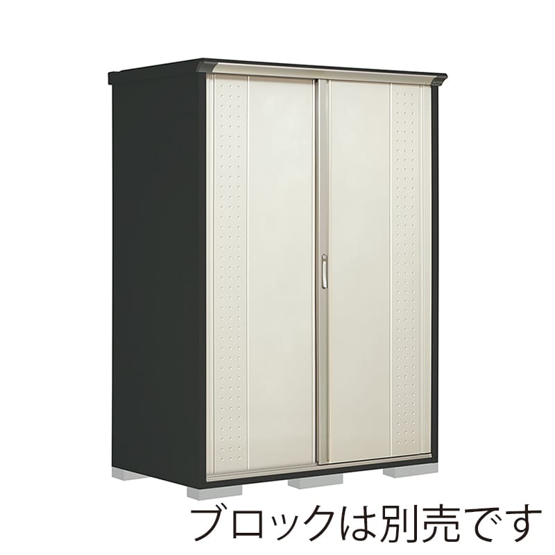 田窪工業所 小型物置 グランプレステージ ジャンプ たて置きタイプ 本体アイボリーブラック GPY159HTMW ムーンホワイト 1台（ご注文単位1台）【直送品】