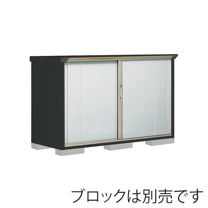 田窪工業所 小型物置 グランプレステージ ジャンプ たて置きタイプ 本体アイボリーブラック GPY177DTLS ルミナスシルバー 1台（ご注文単位1台）【直送品】