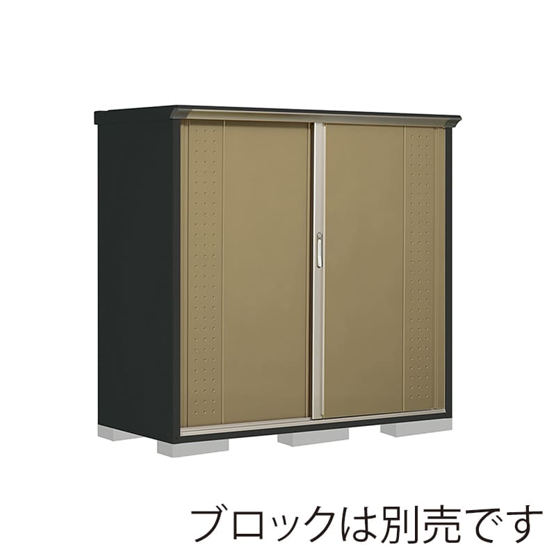 田窪工業所 小型物置 グランプレステージ ジャンプ たて置きタイプ 本体アイボリーブラック GPY177BTKA ナッツカーキ 1台（ご注文単位1台）【直送品】