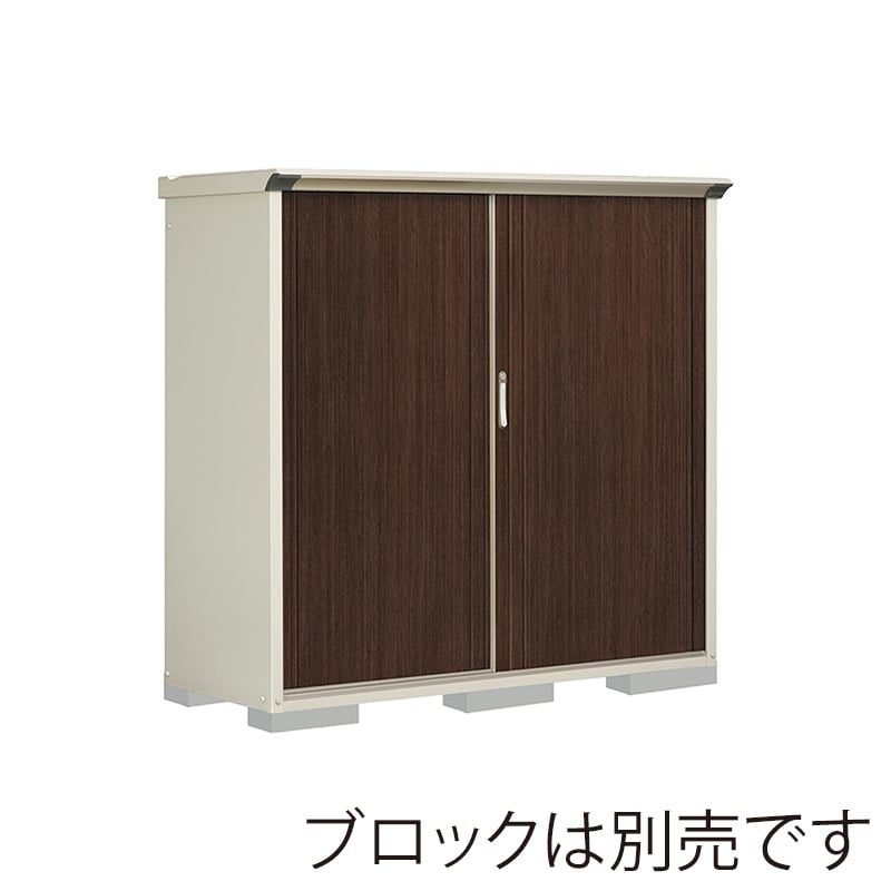 田窪工業所 小型物置 グランプレステージ ぺインタ たて置きタイプ 本体ムーンホワイト P-176BTE6 WTブラックチェリー 1台（ご注文単位1台）【直送品】