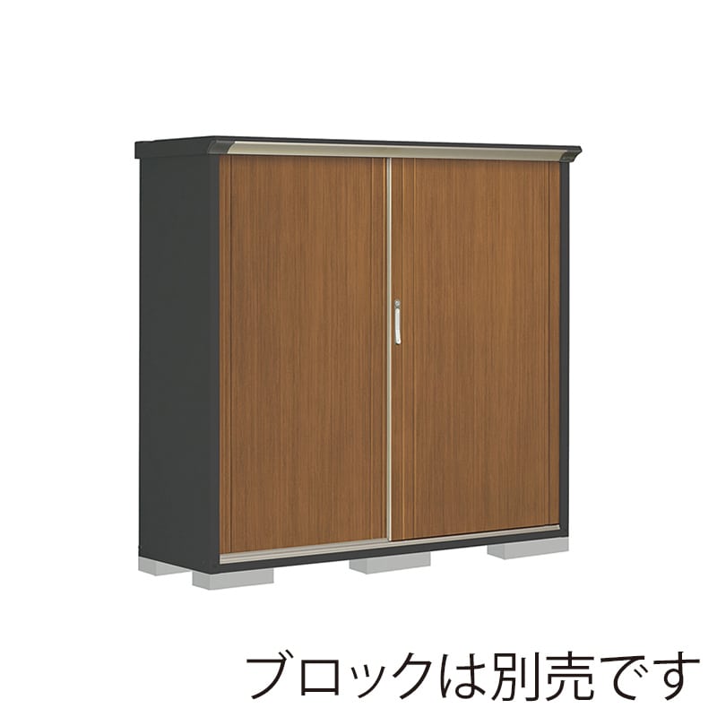 田窪工業所 小型物置 グランプレステージ ぺインタ たて置きタイプ 本体アイボリーブラック PY-175BTE5 WTキャメル 1台（ご注文単位1台）【直送品】