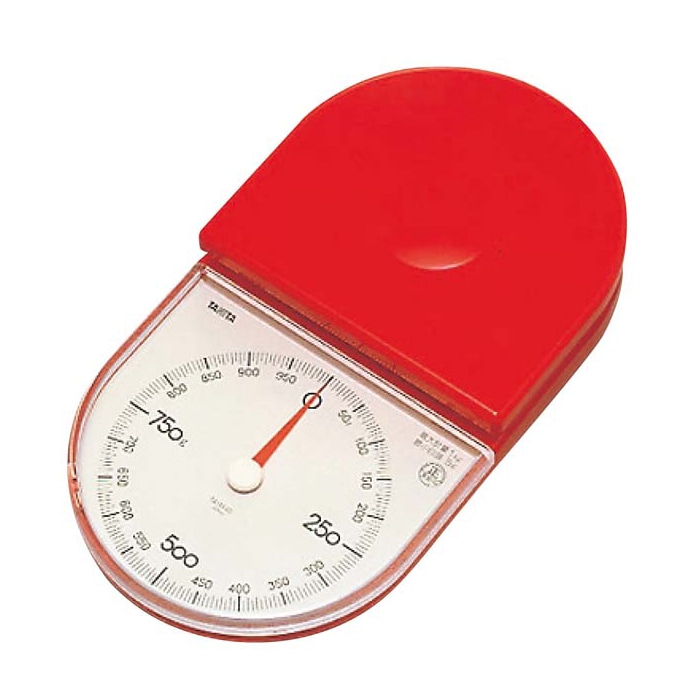 タニタ クッキングスケール タニペティ 1kg NO.1445 レッド 1個(ご注文単位1個)【直送品】