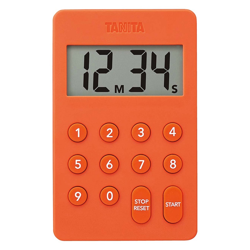 タニタ　テンキータイマー　TD415OR　オレンジ   1個（ご注文単位1個）【直送品】