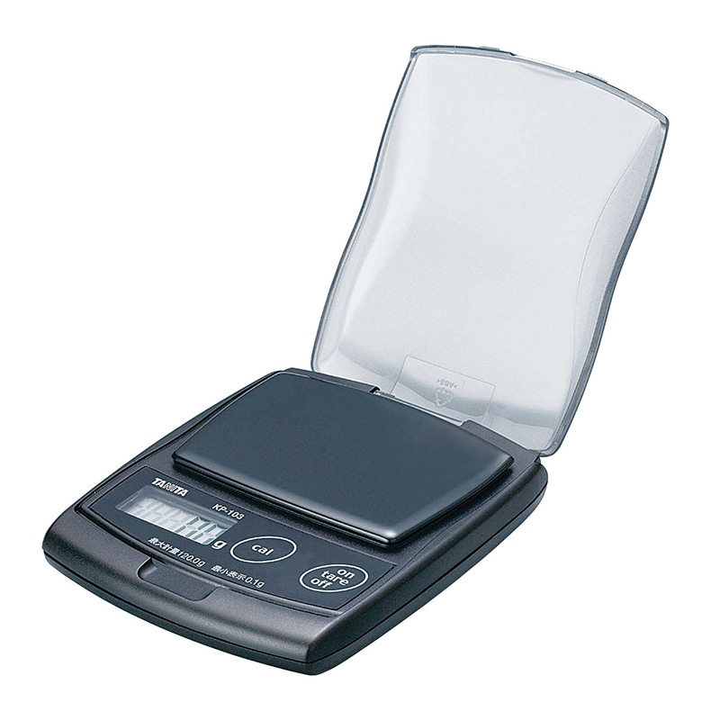 タニタ ポケッタブルスケール 120g KP-103-BK 1個(ご注文単位1個)【直送品】