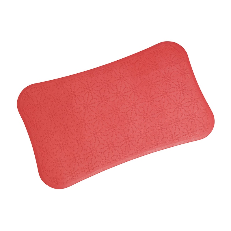 すべり止めマットV　レッド 360×600mm  1個（ご注文単位1個）【直送品】