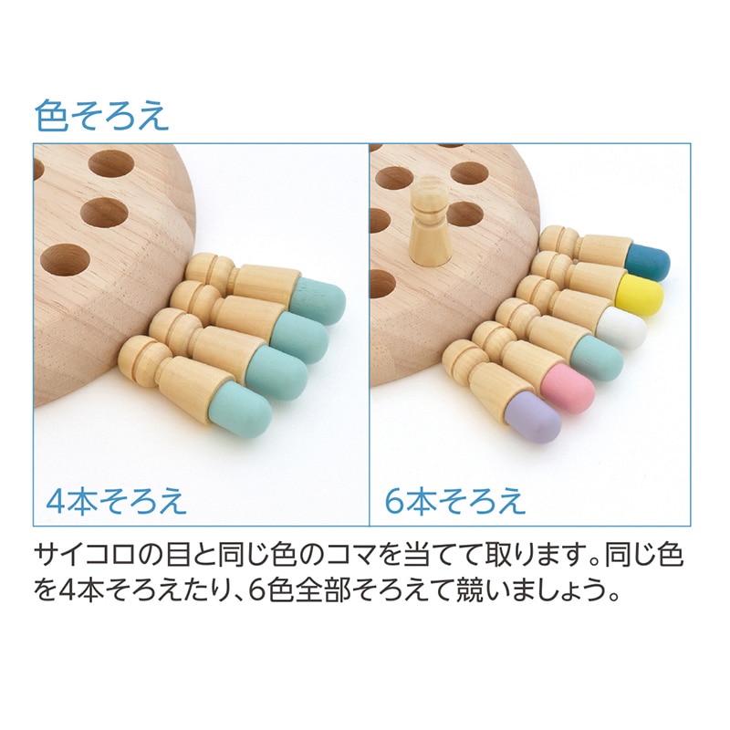 デビカ イクモク 木製知育ゲーム イロメモリー 113009 1個(ご注文単位1個)【直送品】