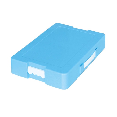 デビカ つながるパッチン! おどうぐばこ 手さげ付 ブルー 041440 1個(ご注文単位1個)【直送品】