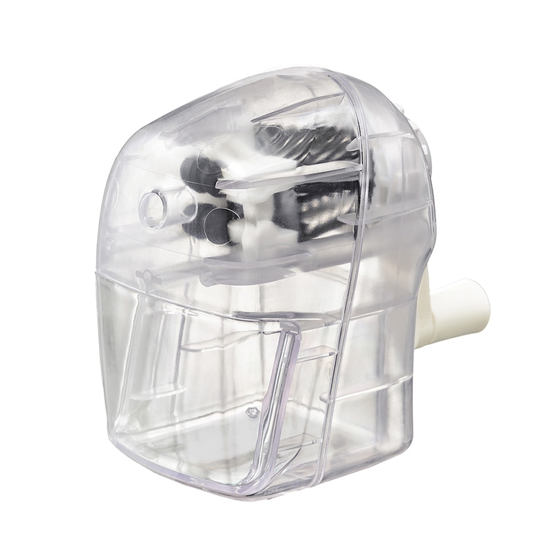 デビカ 手動鉛筆削り　ダブルスピ―ド クリア 043740 1個（ご注文単位1個）【直送品】