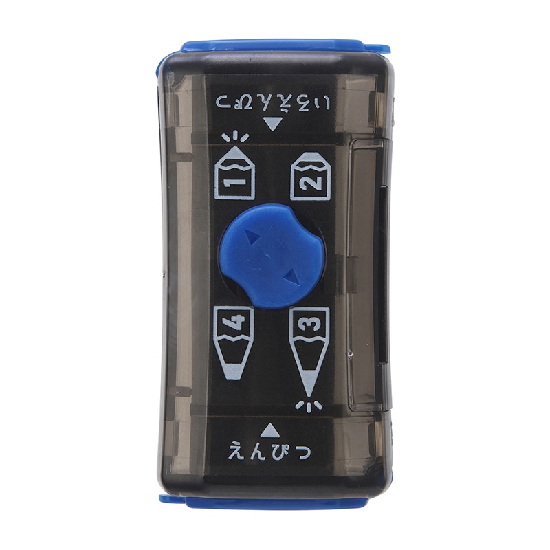 デビカ 4つの削り方が選べる鉛筆削り ブラック 043744 1個（ご注文単位1個）【直送品】