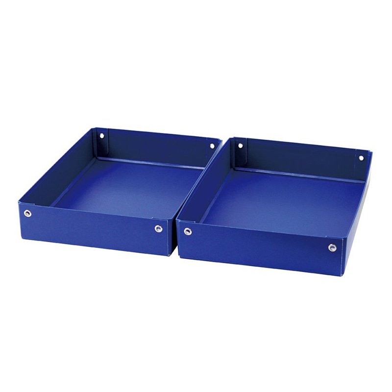 デビカ 紙製おどうぐばこ A4　ネイビー 044171 1個（ご注文単位1個）【直送品】