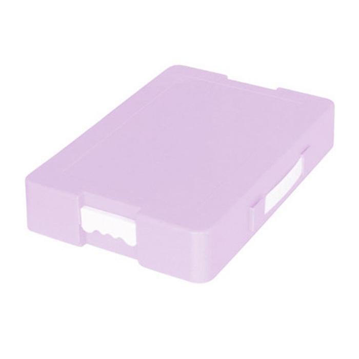 デビカ つながるパッチン！　おどうぐばこ　手さげ付 パープル 044401 1個（ご注文単位1個）【直送品】