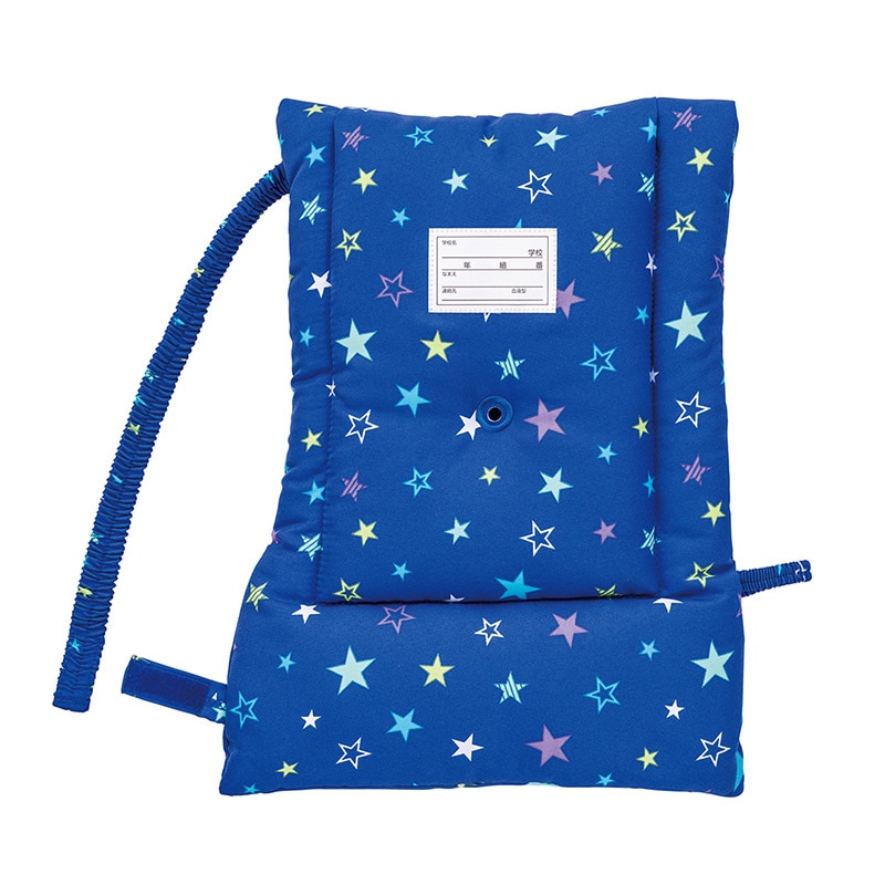 デビカ 防災ずきん MT 柄付き ブルースター 143538 1個(ご注文単位1個)【直送品】