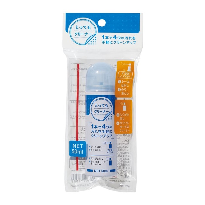 デビカ スプレー式クリーナー とってもクリーナー L 50ml 523003 1個（ご注文単位1個）【直送品】