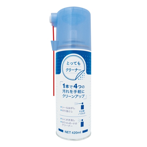 デビカ スプレー式クリーナー とってもクリーナー 420ml 523020 1個（ご注文単位1個）【直送品】
